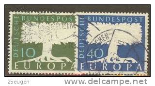 GERMANY 1957 EUROPA CEPT  USED - 1957