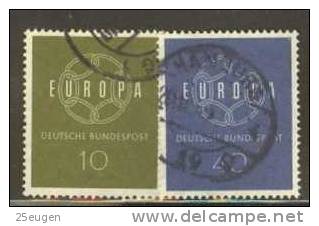 GERMANY 1959 EUROPA CEPT  USED - 1959