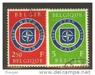 BELGIUM 1959  NATO  USED - OTAN