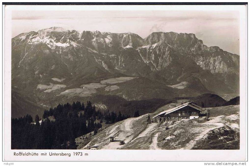 Deutschland Berchtesgaden Untersberg Roßfeldhütte - Aichach