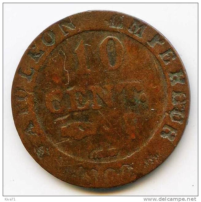 10 Centimes "Premier Empire"  1808 I      B/TB - 10 Centimes