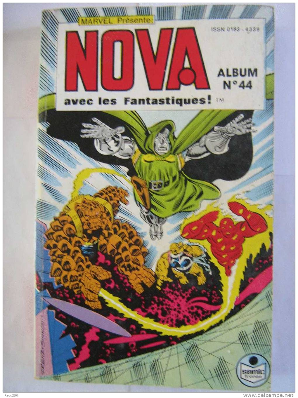 BD - ALBUM NOVA N° 44  Contenant Les  N° 145 - 146 - 147 - éditions  LUG  - Petit Format - En Bon état - Nova