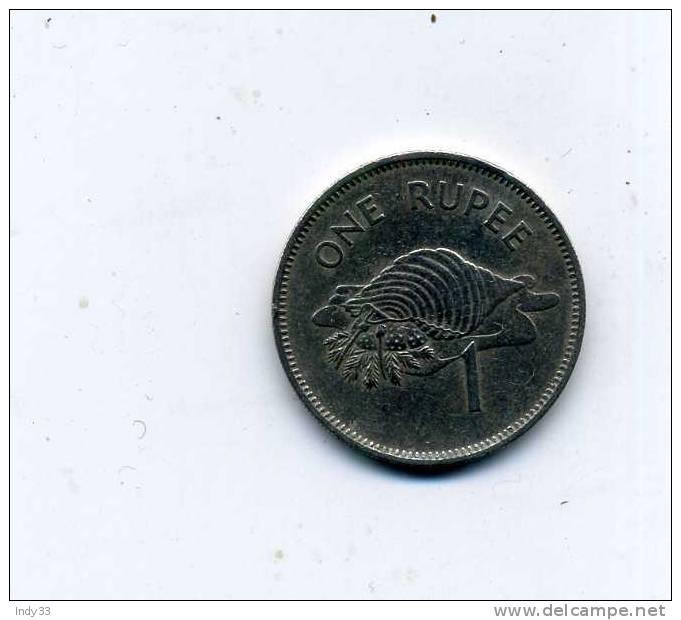 - MONNAIE REP. OF SEYCHELLES . 1 R. 1982 - Seychelles