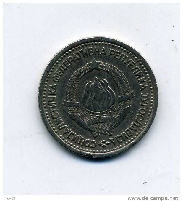 - MONNAIE  YOUGOSLAVIE . 1 D. 1965 - Joegoslavië