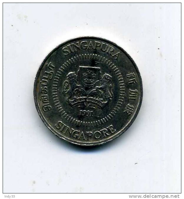 - SINGAPOUR . 50 C. 1991 - Singapore