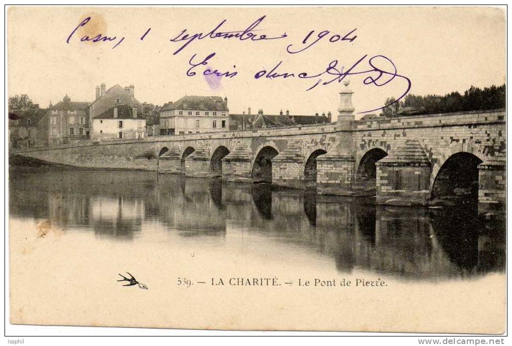 La Charité - Le Pont De Pierre - La Charité Sur Loire