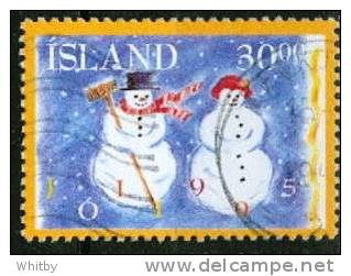 Iceland 1995 30k Christmas Issue #811 - Oblitérés