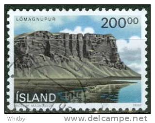 Iceland 1990 200k Lomagnupur Issue #714 - Used Stamps