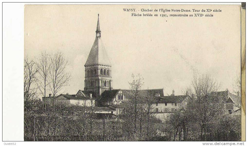 Wassy Clocher Eglise Notre Dame - Wassy