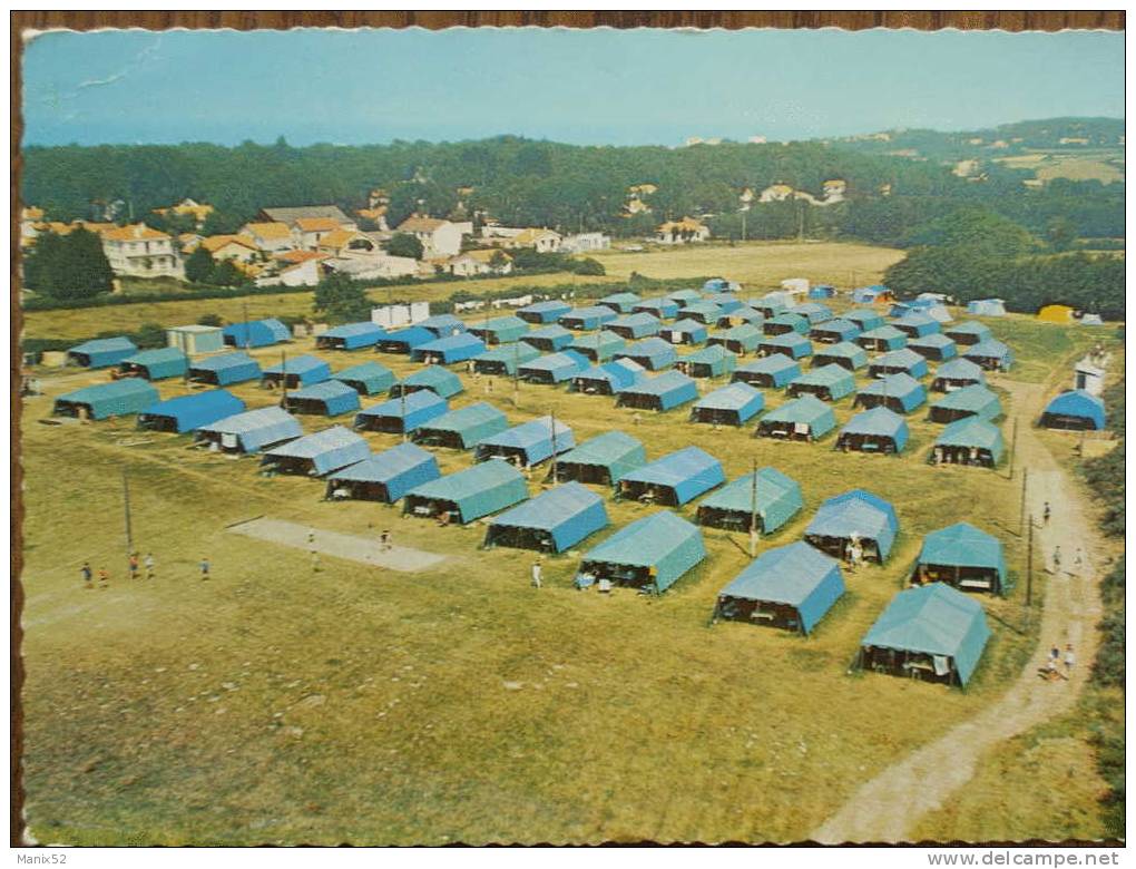 44 - THARON - Le Camping EDF. (CPSM) - Tharon-Plage