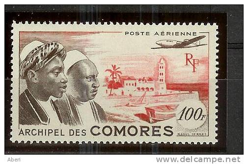 COMORES  PA 2** - INDIGENES Et MOSQUEE De MORONI - Airmail