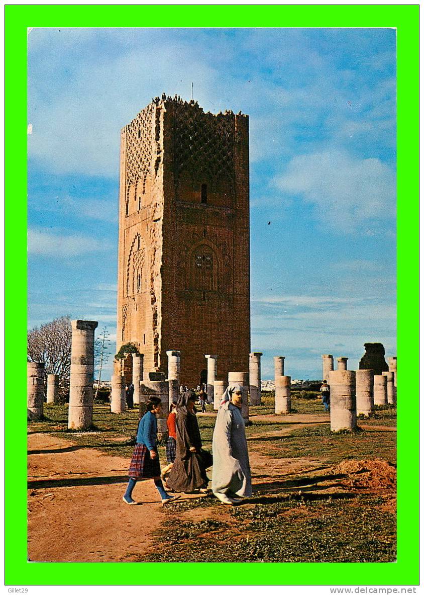 RABAT - LOT No 005 - 5 CARTES - S.M. HASSAN II -JARDIN OUDAIAS - MOSQUÉE PALAIS ROYAL - PALAIS DAR ES-SALAM -TOUR HASSAN - Rabat