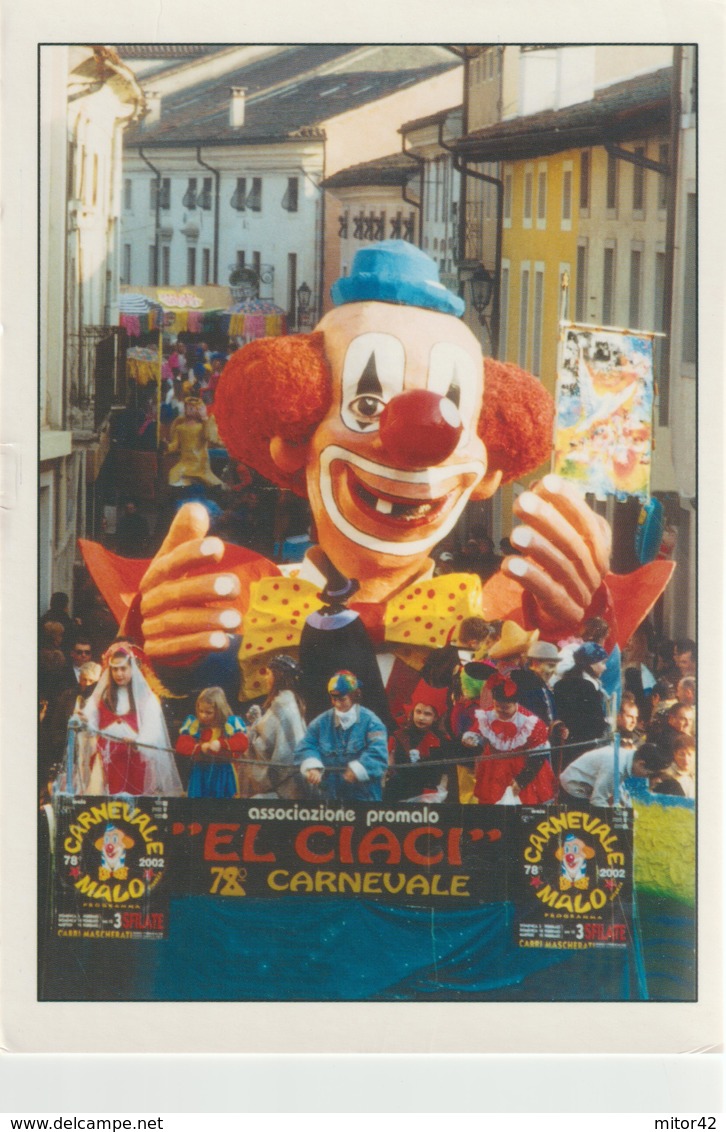 73-Carnevale Di Malo-carnival- Carnaval 2003-con Erinnofilo-viaggiata X Acireale - Karneval - Fasching