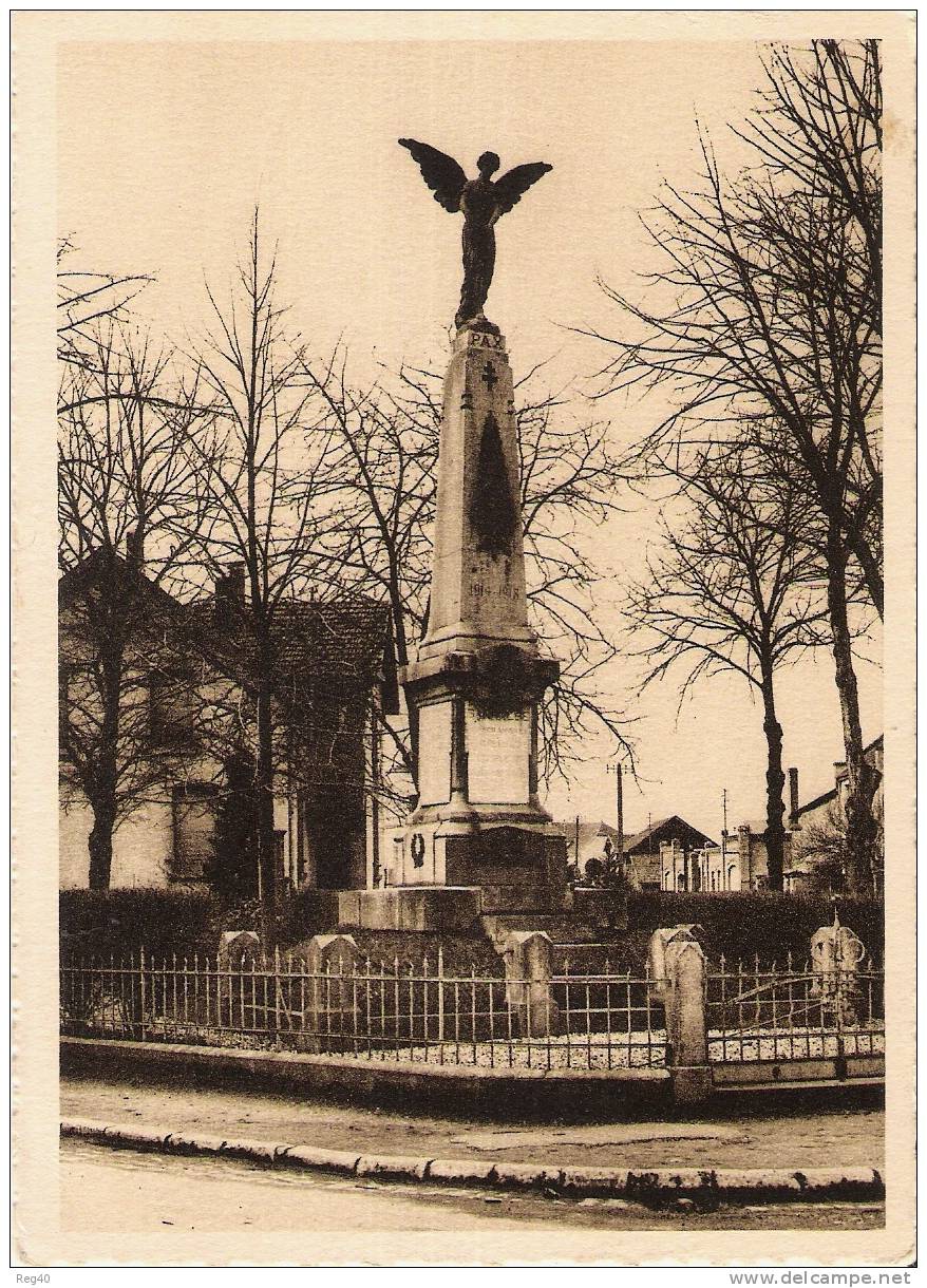 D57 - SARRALBE  -  à Ses ENFANTS  - (Monument  Au Morts) - (GF Environs 1930) - Sarralbe