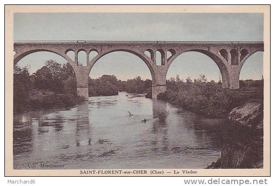 CHER.SAINT FLORENT.LE VIADUC - Saint-Florent-sur-Cher