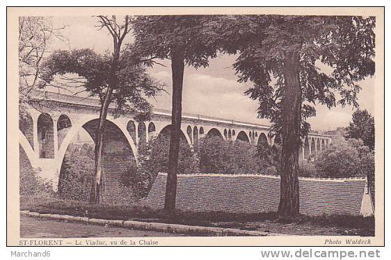 CHER.SAINT FLORENT.LE VIADUC VU DE LA CHAISE - Saint-Florent-sur-Cher