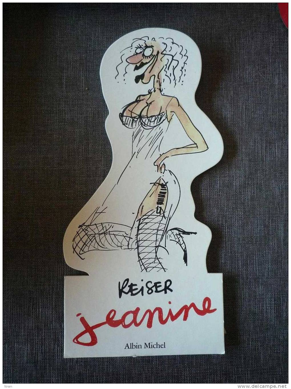 BD - Carton Publicitaire Pour "JEANINE" De REISER - Reiser