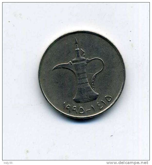 - MONNAIE EMIRATS ARABES UNIS . DIRHAM - United Arab Emirates