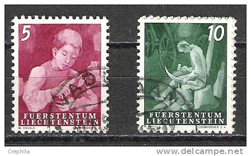 Liechtenstein - 1951 -  Y&T 251/2 - Oblit. - Gebraucht