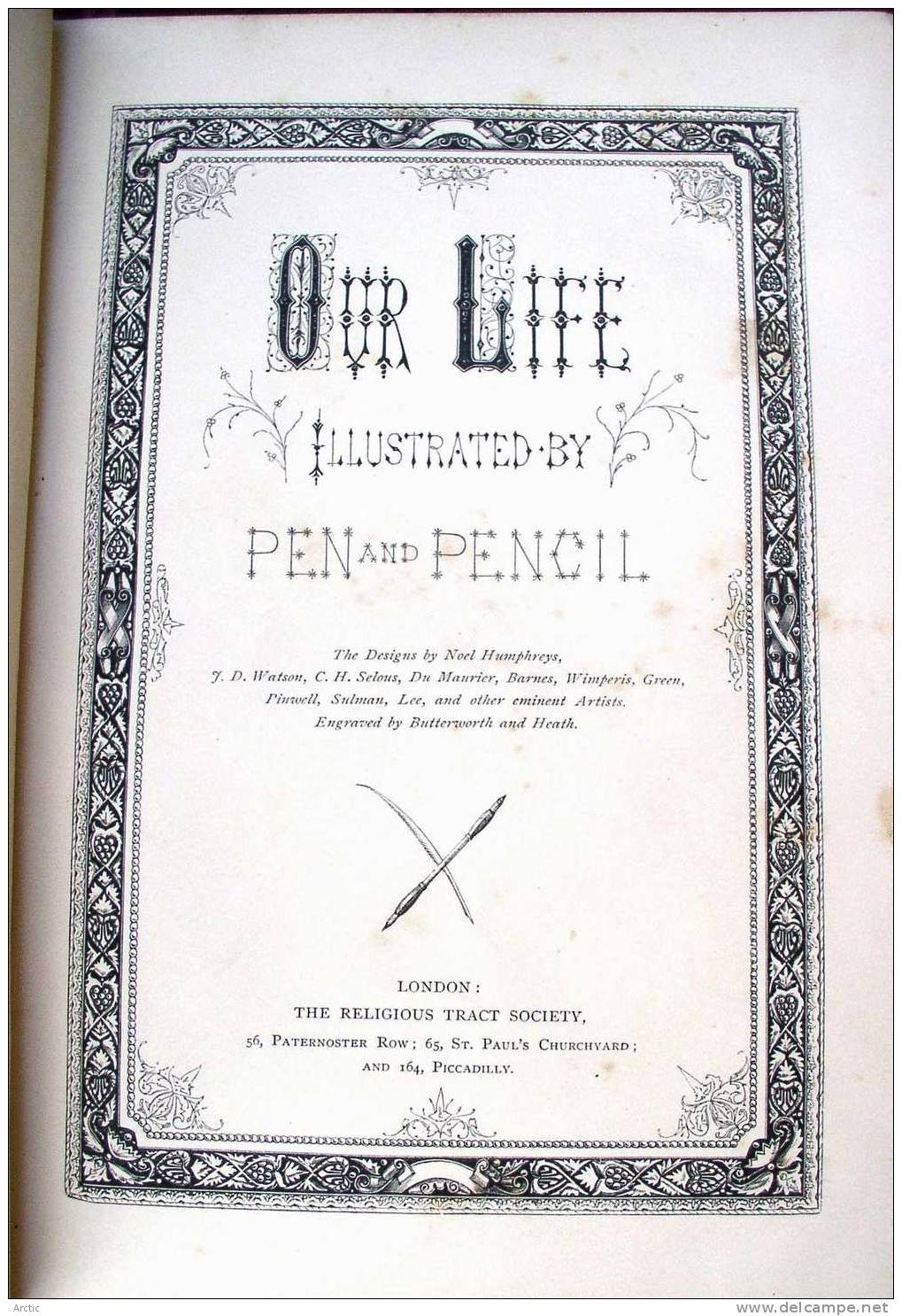 Our Life Illustrated By Pen And Pencil Noel Humphreys, J.D.Watson, C.H.Selous, - Poëzie