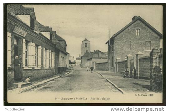 62 BEUVRY / Rue De L' Eglise / - Beuvry