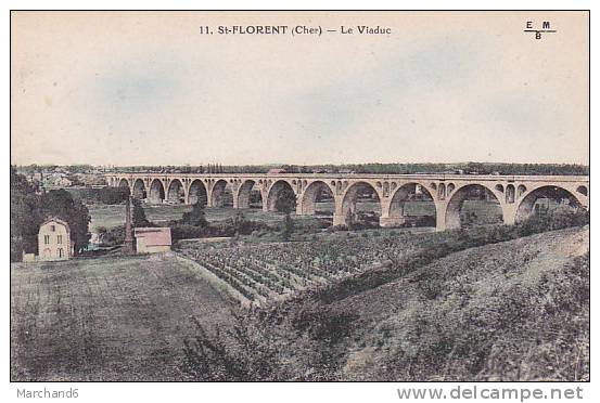 CHER.SAINT FLORENT.LE VIADUC - Saint-Florent-sur-Cher