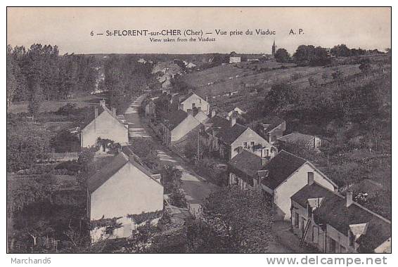 CHER.SAINT FLORENT.VUE DU VIADUC - Saint-Florent-sur-Cher