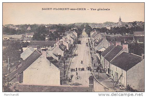 CHER.SAINT FLORENT.VUE GENERALE - Saint-Florent-sur-Cher