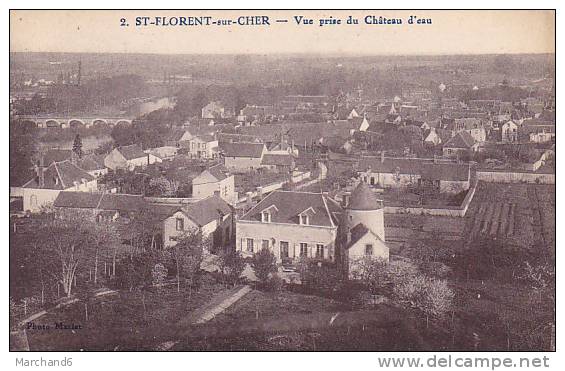 CHER.SAINT FLORENT.VUE PRISE DU CHATEAU D EAU - Saint-Florent-sur-Cher