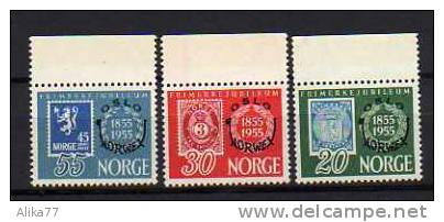 NORVEGE         Neuf **       Y. Et T.   N° 358 à 360          Cote: 52,50 Euros - Unused Stamps