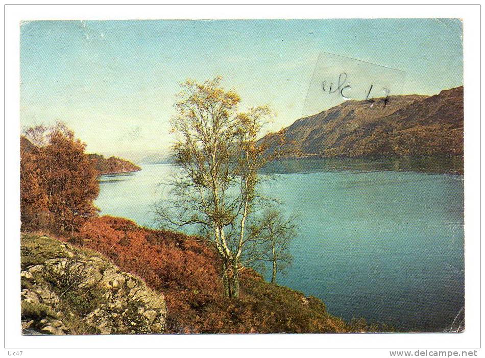 - Loch Ness, Inverness-shire. - Scan Verso - - Inverness-shire