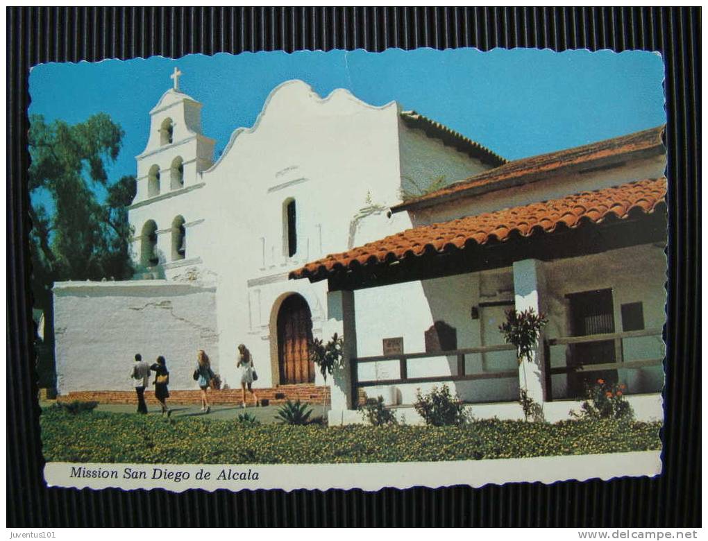 CPSM ETATS UNIS-Mission San Diego De Alcala-état Voir Scan - San Diego