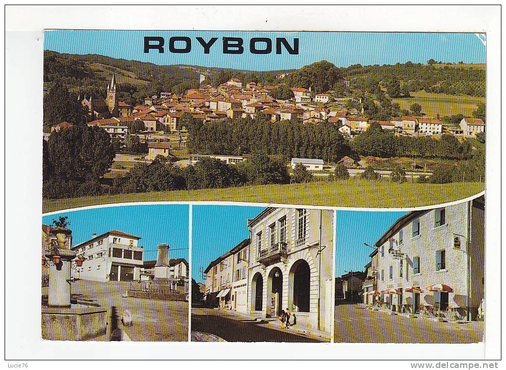 ROYBON -  4 Vues - N°  I 31288 - Roybon