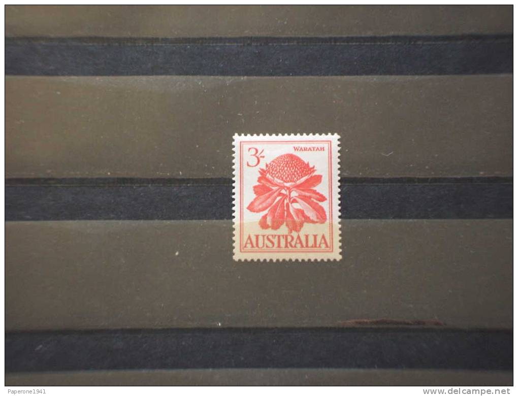 AUSTRALIA-1959/62 PITTORICA(FIORE) 3sc. - NUOVI(++)-TEMATICHE. - Mint Stamps