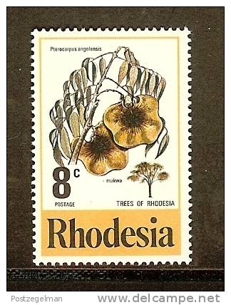 RHODESIA 1976 Tree Flowering 184-186 MNH 1 Value Only (thus Not Complete) - Trees