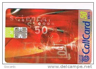 IRLANDA (IRELAND) - TELECOM EIREANN  (CHIP)  - 1996  SCIENCE  - USED - RIF. 7912 - Ireland