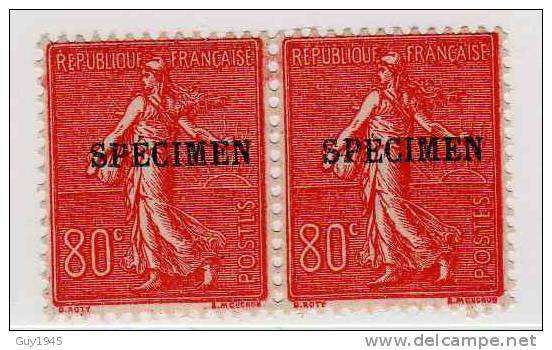 FRANCE : TP N° 203 ** - 1903-60 Semeuse Lignée