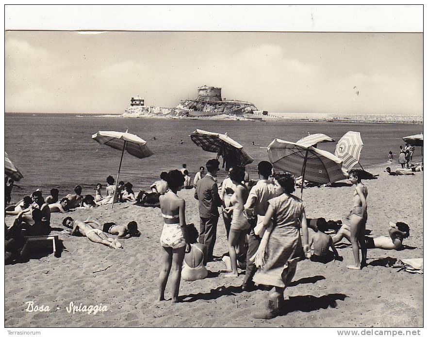 $3-0483- BOSA - SPIAGGIA - NUORO - F.G. - VIAGGIATA - Nuoro