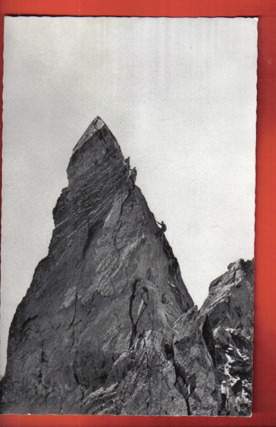 S462 Jägigrat Jegigrat Ob Saas-Grund,Climbing,Kletterei.Tampon Weissmies-Hütte C.A.S Olten,ANIME.1963 - Saas-Grund