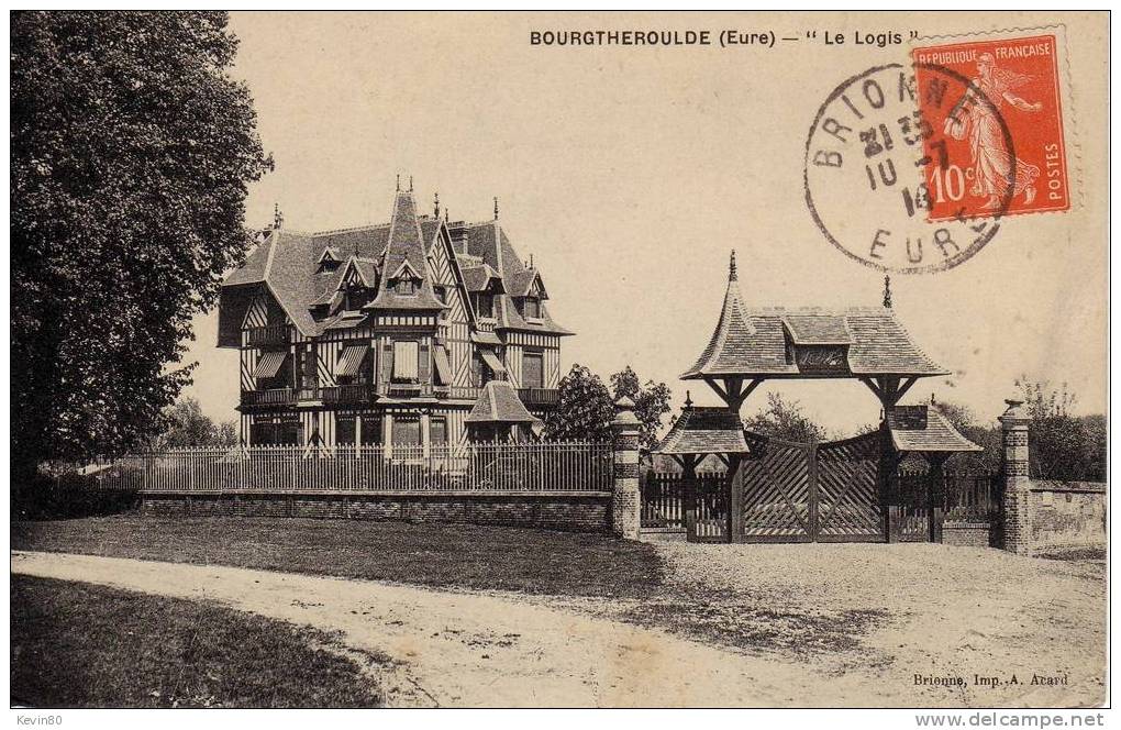 27 BOURGTHEROULDE "Le Logis" - Bourgtheroulde