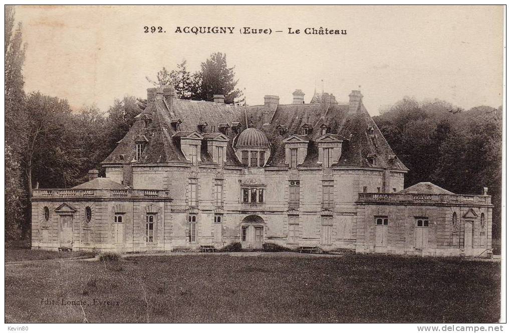 27 ACQUIGNY Le Château - Acquigny