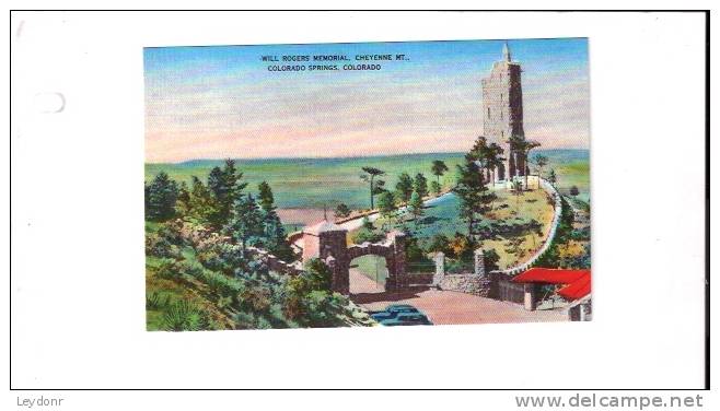 Will Rogers Memorial, Cheyenne Mt., Colorado Spring, Colorado - Colorado Springs