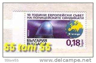 BULGARIA / Bulgarie 1999  National Police Syndicate - Bulgaria In CESP 1v.-MNH - Police - Gendarmerie