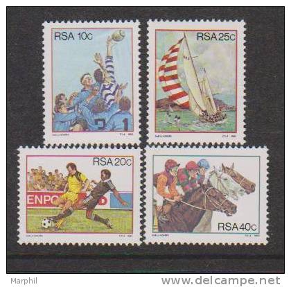 Sud Africa 1983 MiN°634-637 4v MNH/** - Neufs