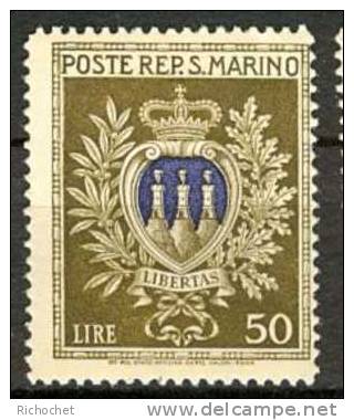 Saint-Marin N° 275 * - Unused Stamps