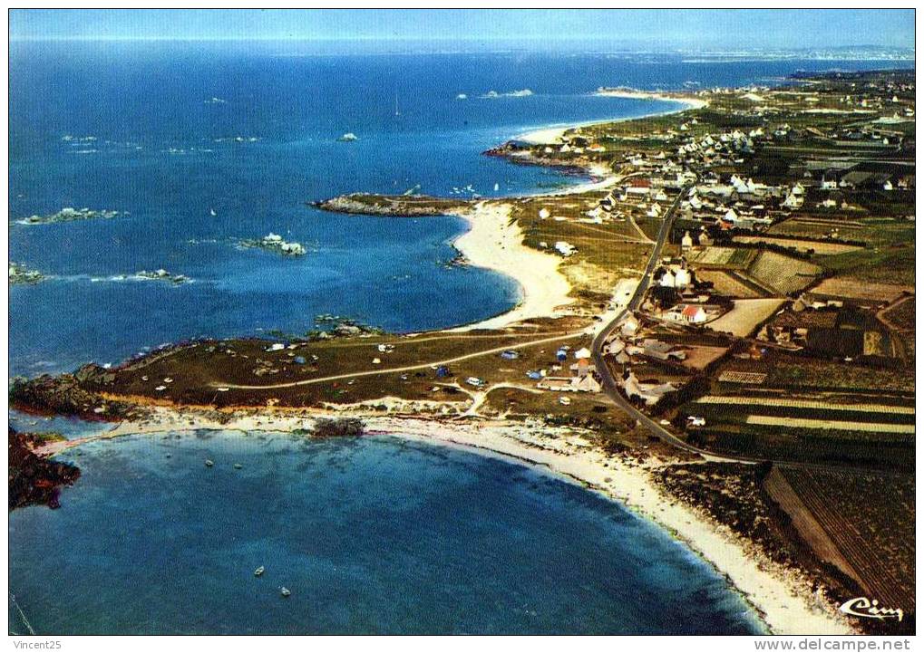 Plouescat Poulfoen 1980 Finistere Camping - Plouescat