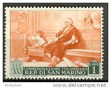 Saint-Marin N° 346 * - Unused Stamps