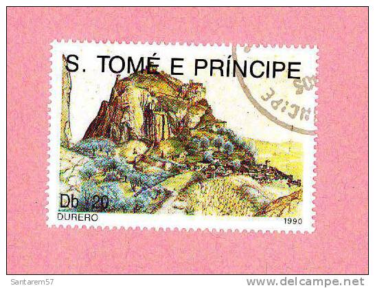 Timbre Oblitéré Used Mint Stamp Selo Carimbado DURERO S. TOME E PRINCIPE DB20 1990 - Sao Tome Et Principe