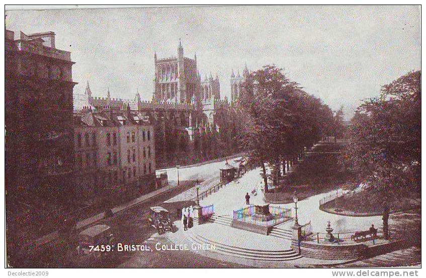 Z7066 England Bristol College Green Not Used Perfect Shape - Bristol