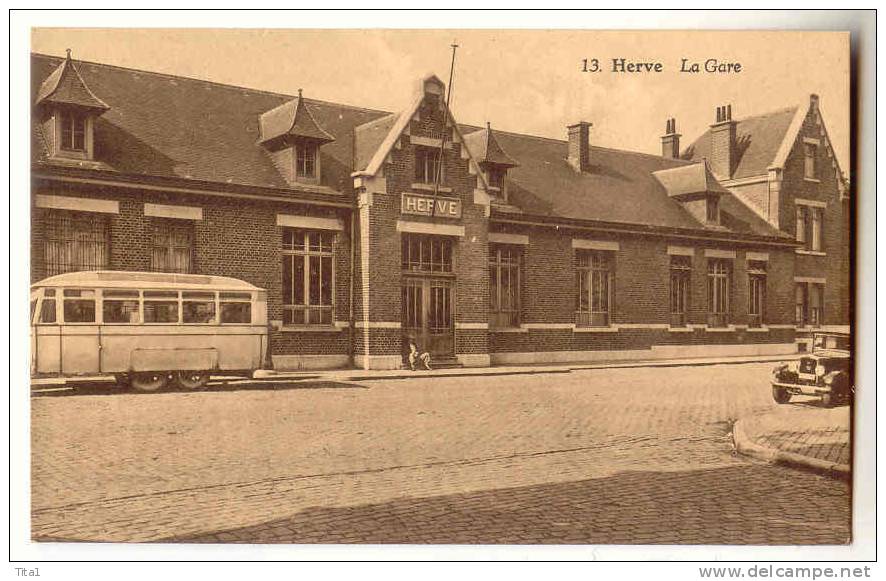 D816 - Herve - La Gare  *car*voiture* - Herve